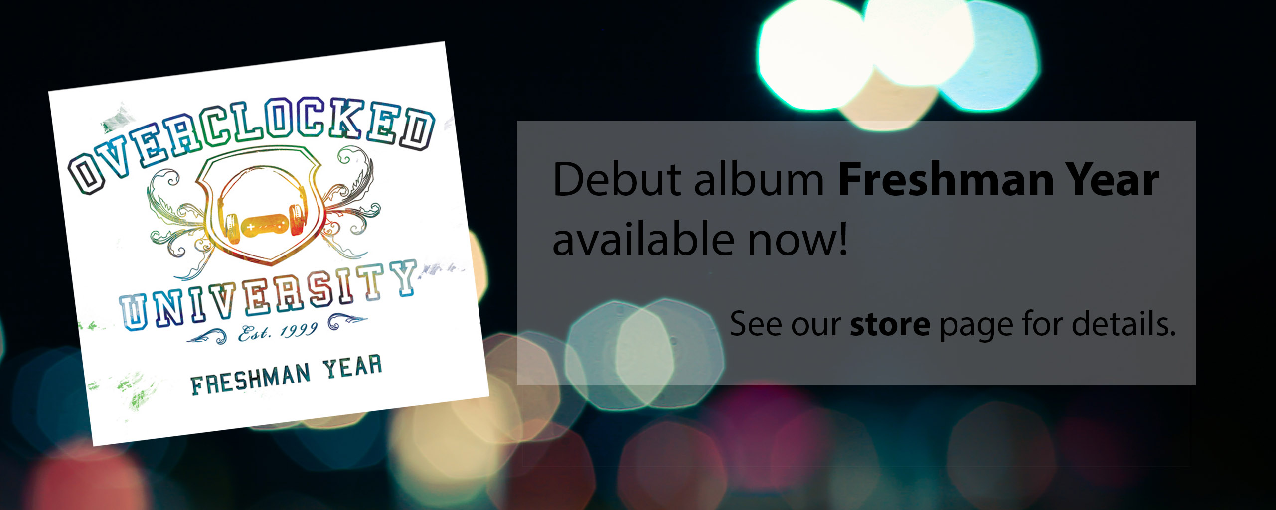 Debut album Freshman Year available now!